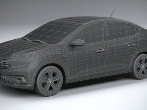 Dacia Logan 2021 3D Model