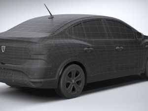Dacia Logan 2021 3D 모델