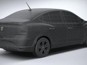 Dacia Logan 2021 3D Model