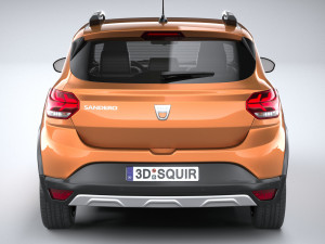 Dacia Sandero Stepway 2021 Modello 3D
