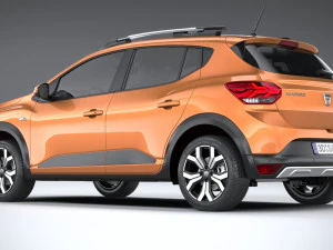 Dacia Sandero Stepway 2021 3D Model