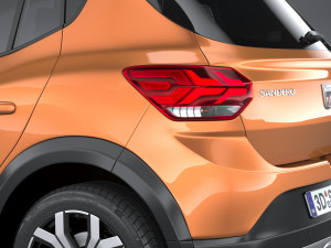 Dacia Sandero Stepway 2021 Modello 3D