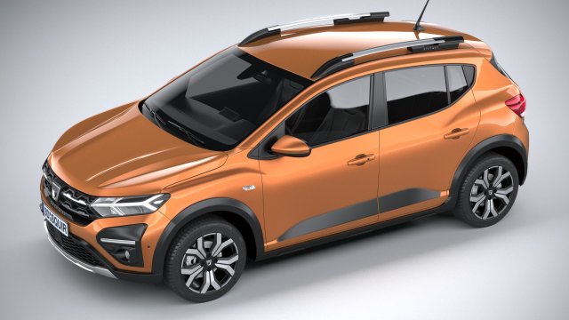 Dacia Sandero Stepway Extreme 2023 3D Model in SUV 3DExport