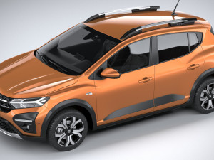 Dacia Sandero Stepway 2021 Modello 3D
