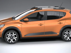 Dacia Sandero Stepway 2021 3D Model