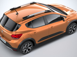 Dacia Sandero Stepway 2021 Modello 3D