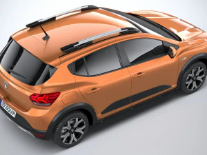 Dacia Sandero Stepway 2021 3D Model