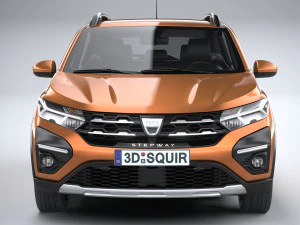 Dacia Sandero Stepway 2021 3D Model