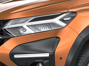 Dacia Sandero Stepway 2021 Modello 3D
