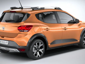Dacia Sandero Stepway 2021 3D Model