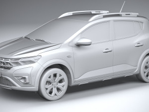 Dacia Sandero Stepway 2021 Modello 3D