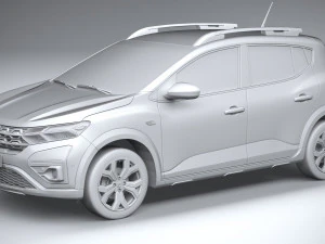 Dacia Sandero Stepway 2021 3D Model