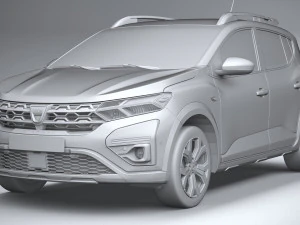 Dacia Sandero Stepway 2021 3D Model