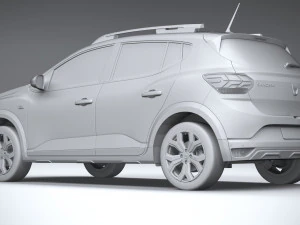 Dacia Sandero Stepway 2021 3D Model