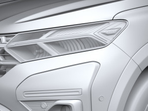 Dacia Sandero Stepway 2021 Modello 3D