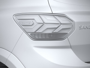 Dacia Sandero Stepway 2021 Modello 3D