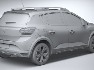 Dacia Sandero Stepway 2021 Modello 3D