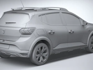 Dacia Sandero Stepway 2021 3D Model