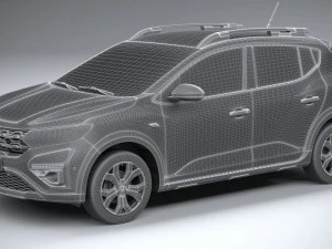 Dacia Sandero Stepway 2021 3D Model