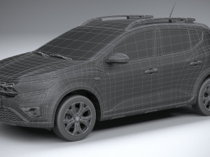 Dacia Sandero Stepway 2021 Modello 3D