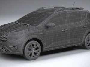 Dacia Sandero Stepway 2021 3D Model