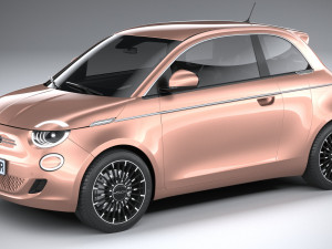 Fiat 500 31 2021 3D Model