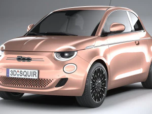 Fiat 500 31 2021 3D Model