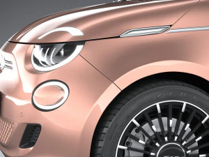 Fiat 500 31 2021 3D Model