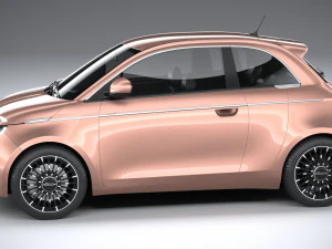 Fiat 500 31 2021 3D Model