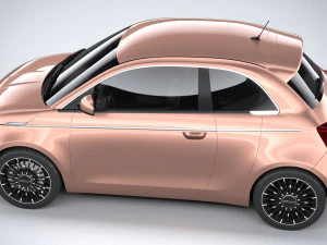 Fiat 500 31 2021 3D Model