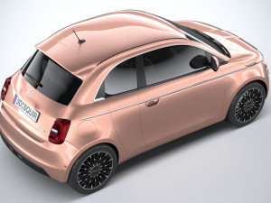 Fiat 500 31 2021 Modello 3D