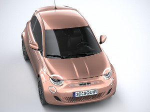 Fiat 500 31 2021 Modello 3D