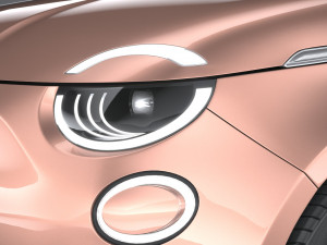Fiat 500 31 2021 Modello 3D