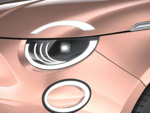 Fiat 500 31 2021 3D Model