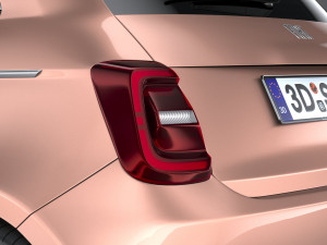 Fiat 500 31 2021 Modello 3D
