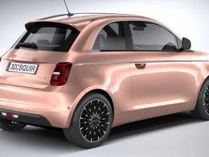Fiat 500 31 2021 3D Model