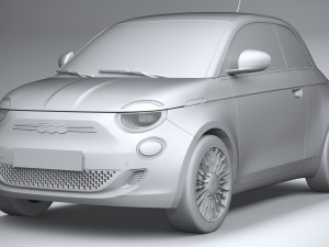 Fiat 500 31 2021 Modello 3D
