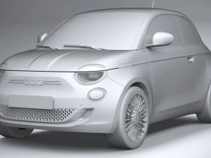 Fiat 500 31 2021 3D Model