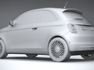 Fiat 500 31 2021 Modello 3D