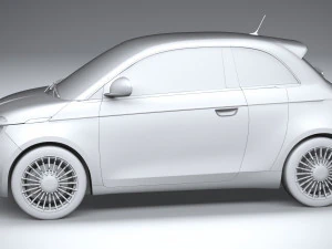Fiat 500 31 2021 3D Model