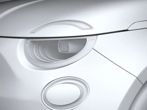 Fiat 500 31 2021 3D Model