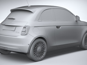 Fiat 500 31 2021 Modello 3D
