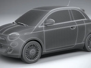 Fiat 500 31 2021 3D Model