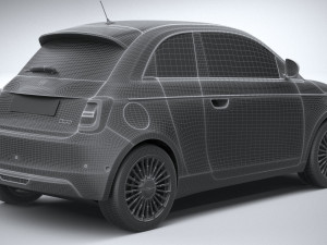 Fiat 500 31 2021 Modello 3D