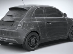 Fiat 500 31 2021 3D Model