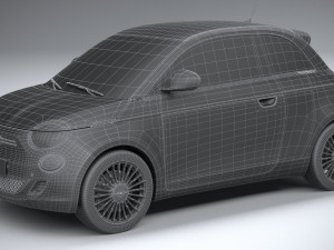 Fiat 500 31 2021 Modello 3D