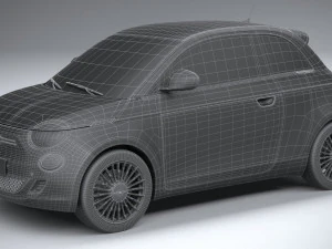 Fiat 500 31 2021 3D Model