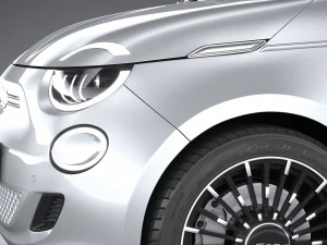 Fiat 500 2021 3D Model