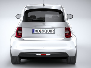 Fiat 500 2021 Model 3D
