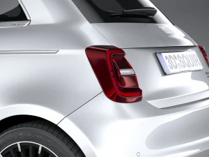 Fiat 500 2021 3D Model